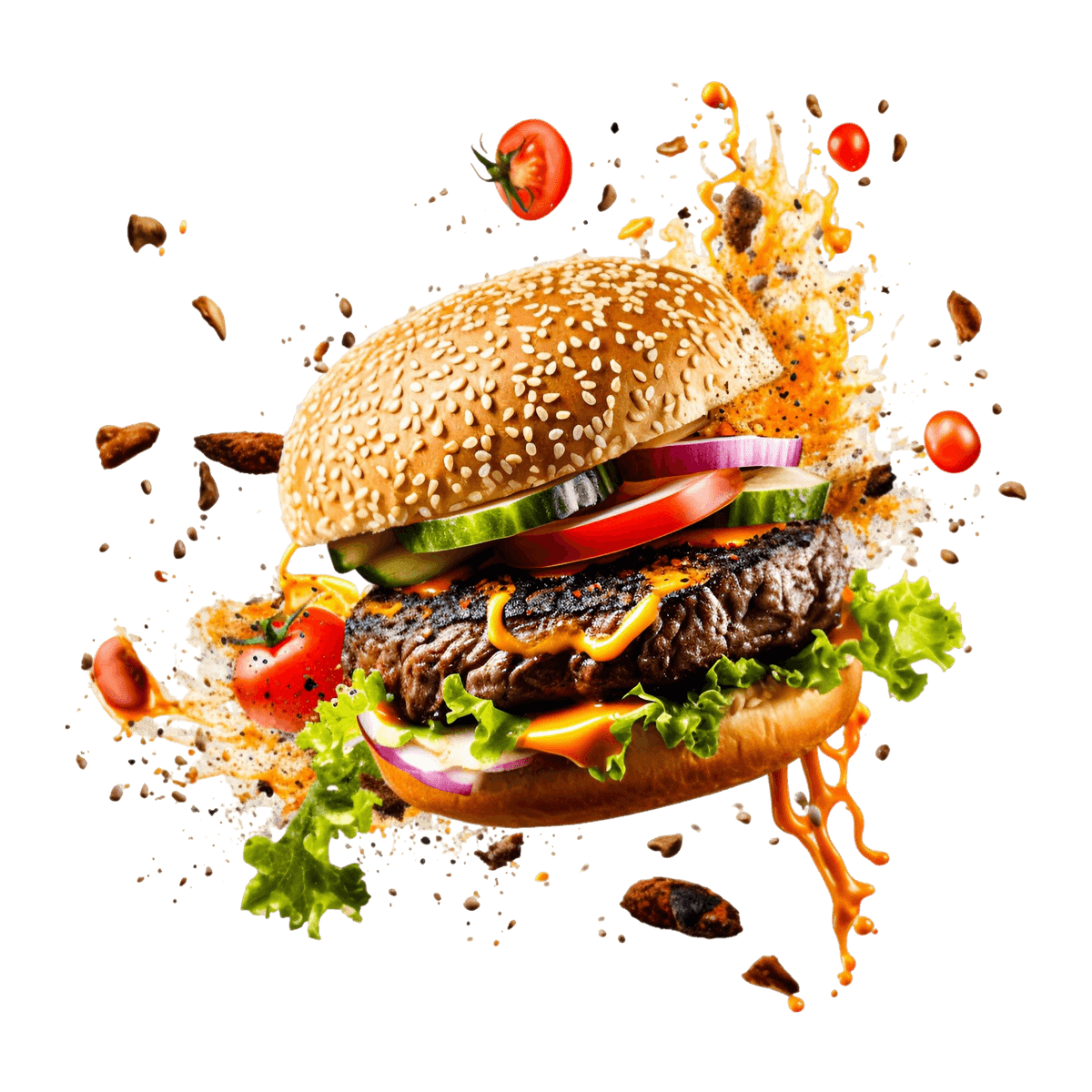 Delicious Frikens Burger